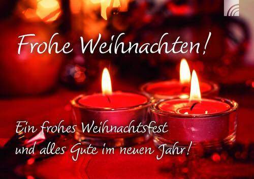 Wir wünschen frohe Weihnachten