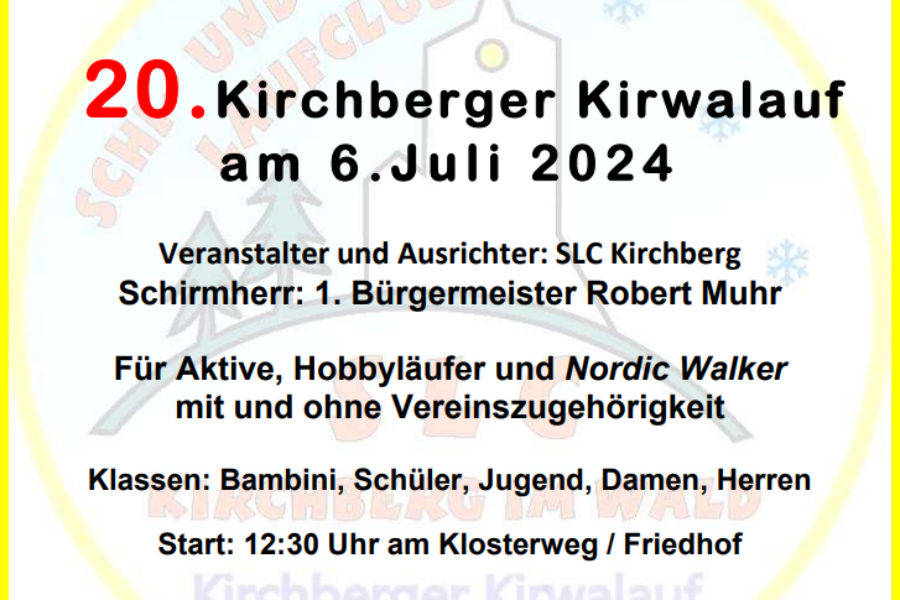 20. Kirchberger Kirwalauf 06.07.2024